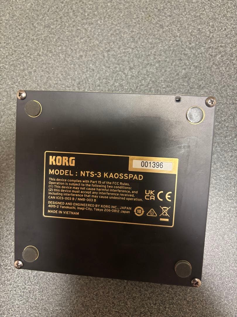 DJ機材 KORG NTS-3 KAOSSPAD