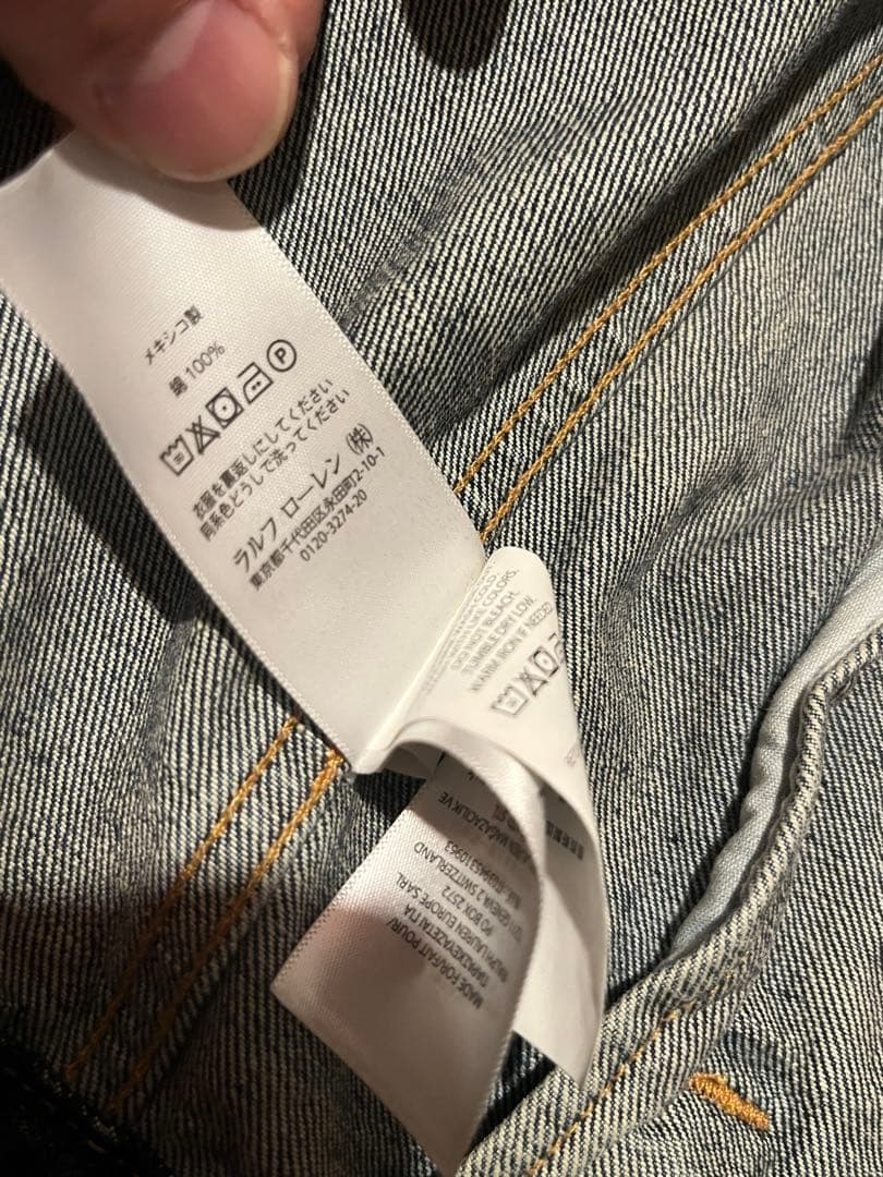 ジ*田様 POLO Ralph Laurenポロラルフローレンデニムジャケット