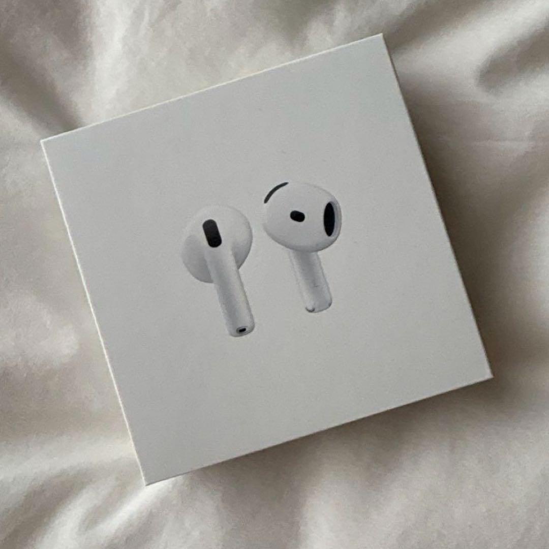 air pods4 純正 充電ケース付きワイヤレスヘッドホン