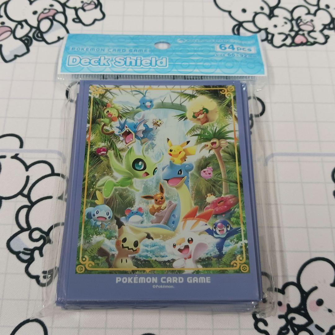 シンガポール メインアート 64枚入 デッキシールド ポケモンカード スリーブ