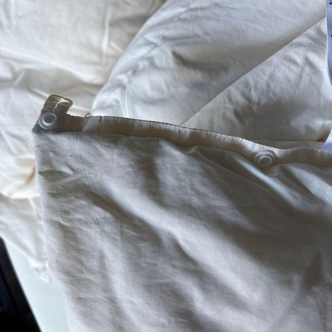 ニトリ　2枚重ね　ダブル　サイズ　掛け布団　NITORI　2枚合体可能