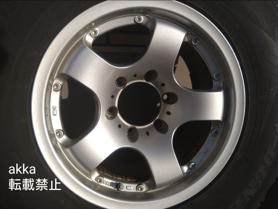 265/70R16 サファリY61 パジェロV40 90　スタッドレス＆ホイール