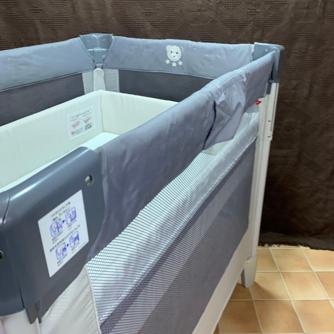 【美品】【現行最新モデル】アップリカ ココネルエアー ベビーベッド
