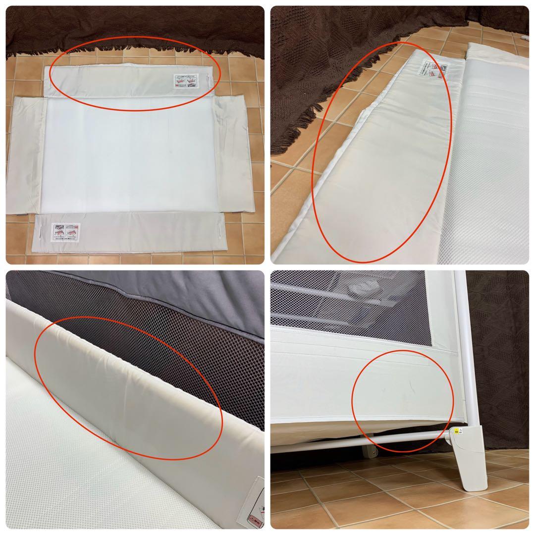 【美品】【現行最新モデル】アップリカ ココネルエアー ベビーベッド