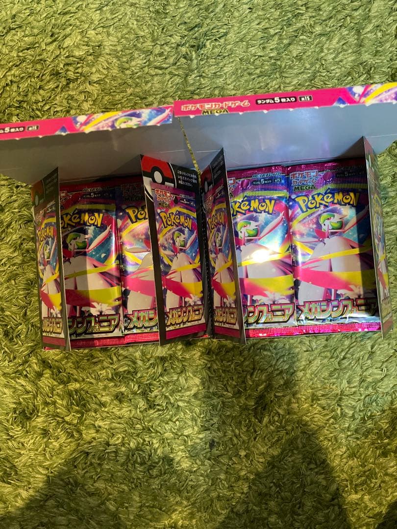 メガシンフォニアBOX シュリンクなし　ポケモンカード　サーナイト　SAR