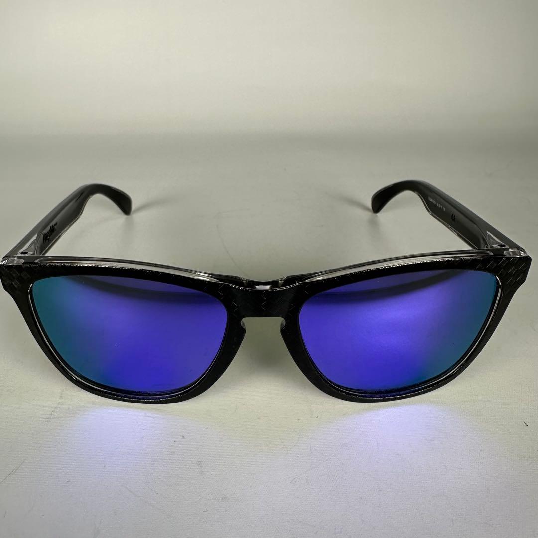 OAKLEY サングラス Frogskins フロッグスキン カーボン調 黒