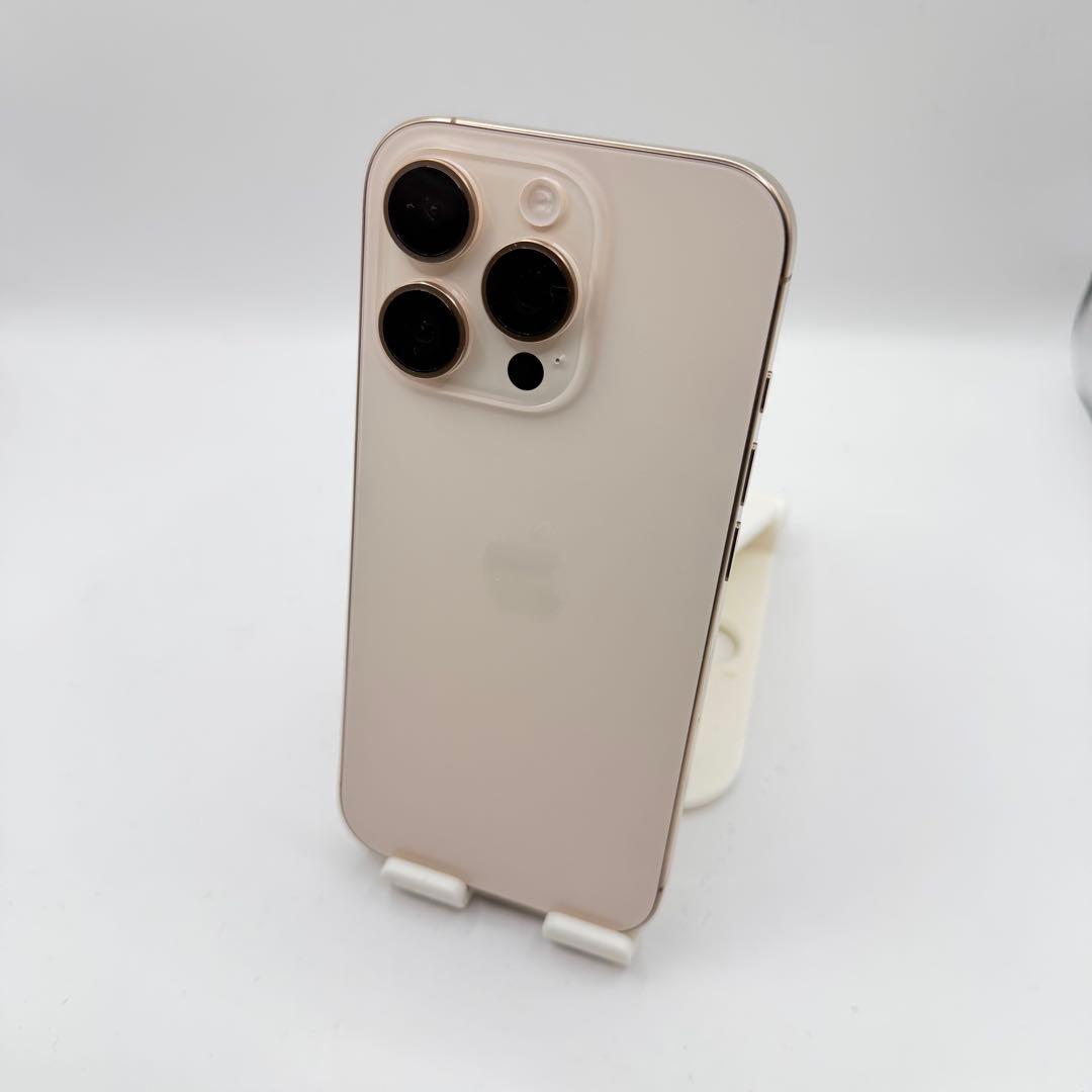 【美品】iPhone 16 Pro 128GB デザート 91%