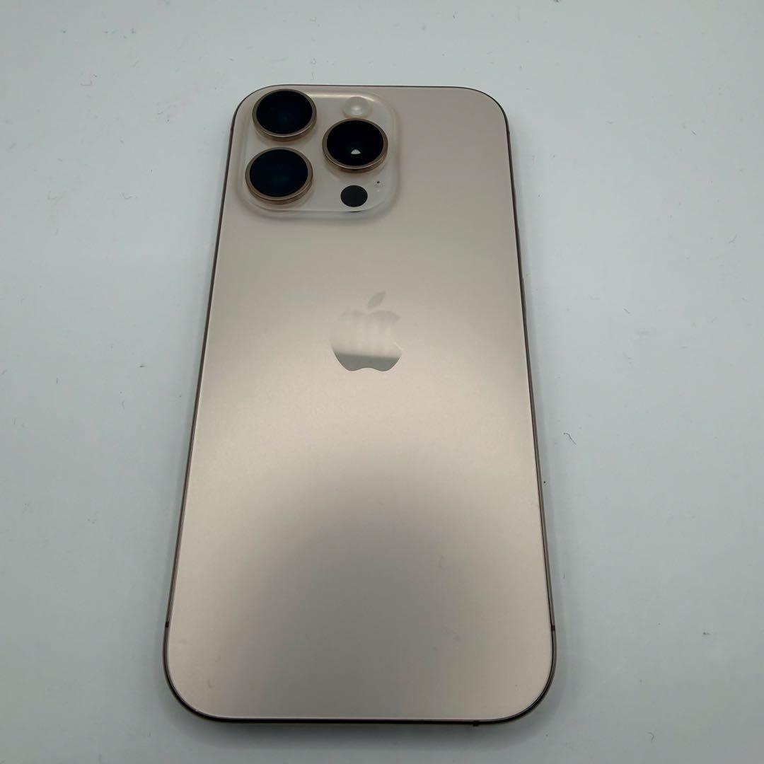 【美品】iPhone 16 Pro 128GB デザート 91%
