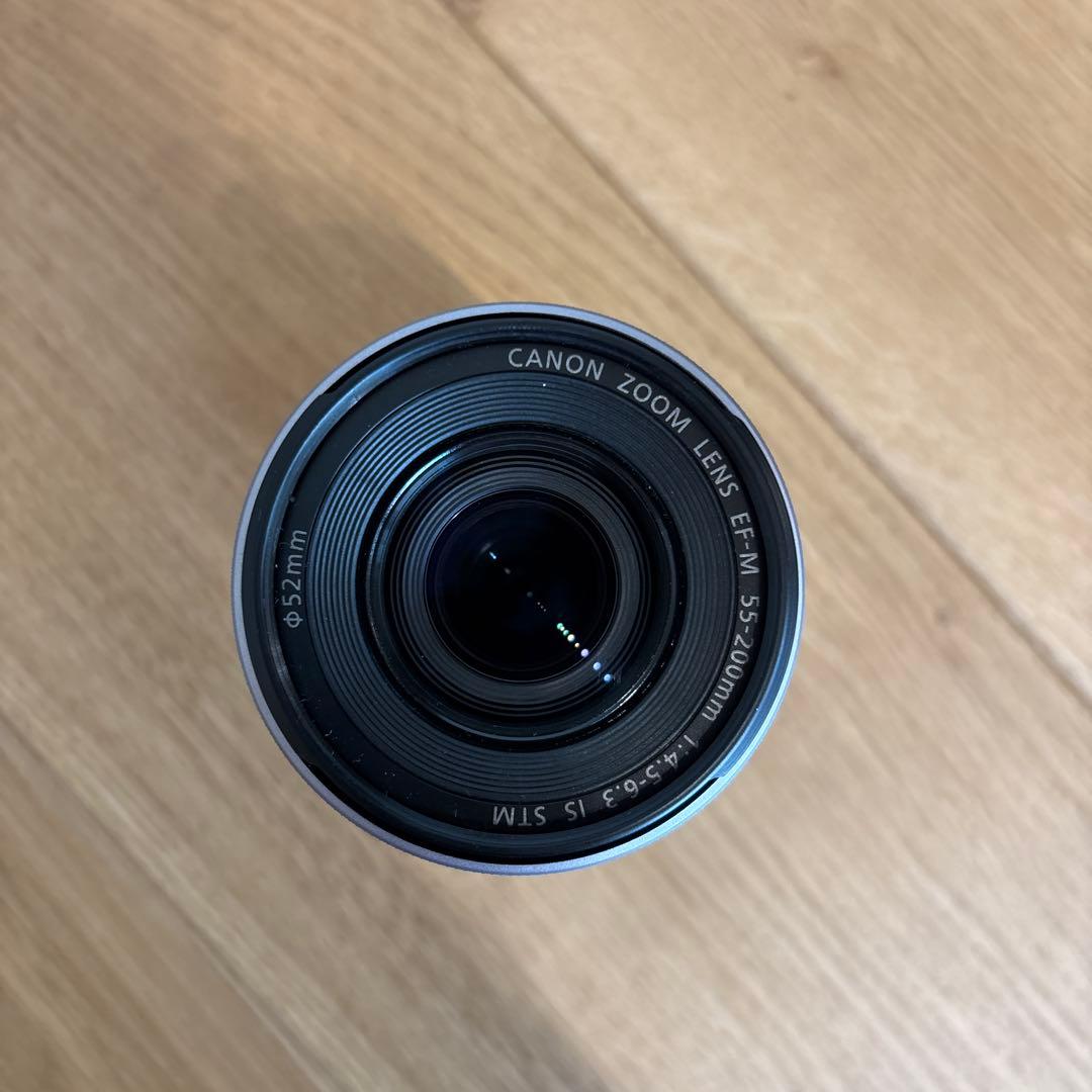 「美品 」Canon EF-M 55-200mm ズームレンズ