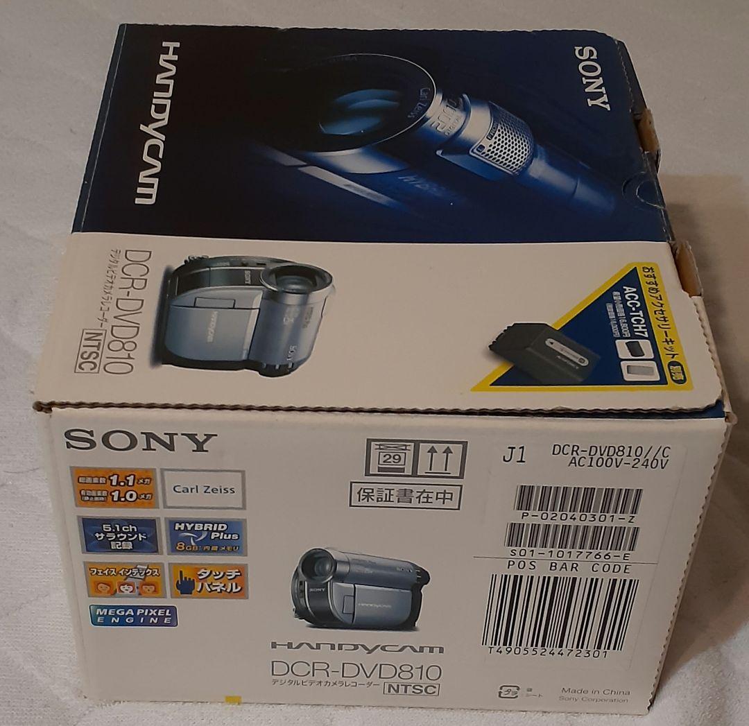 SONY dcr-dvd810 未開封品