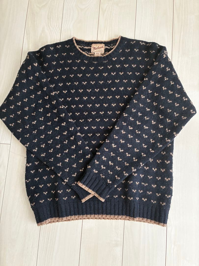 woolrich バーズアイニット