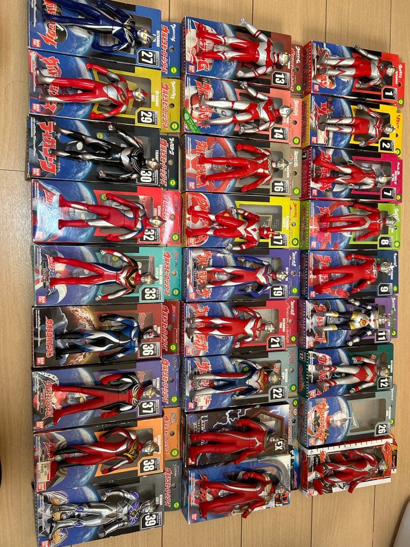 d*7様 ウルトラマン ソフビ ウルトラヒーローシリーズ