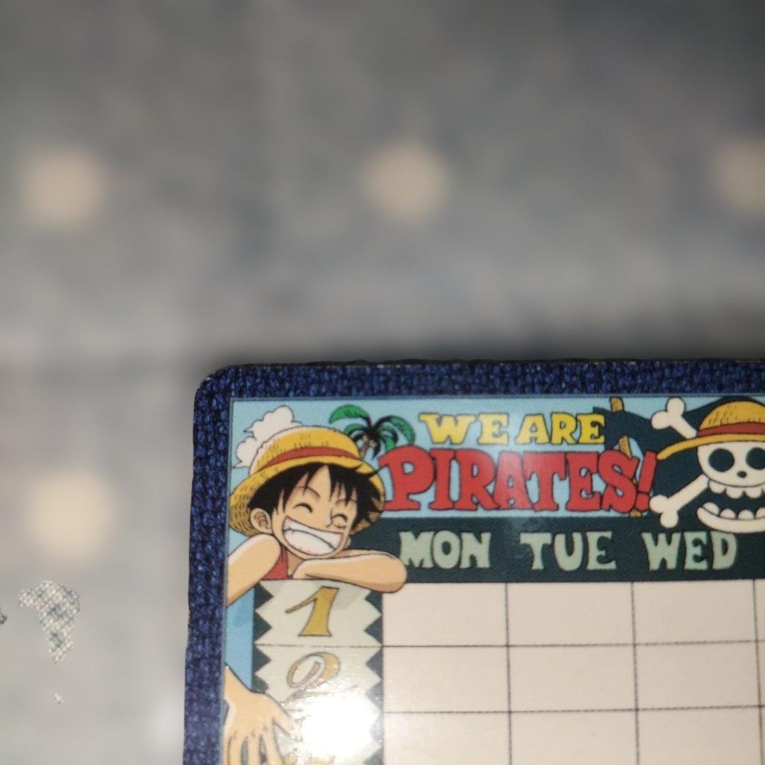 【希少】ワンピースビジュアルアドベンチャーカード 時間割表カード