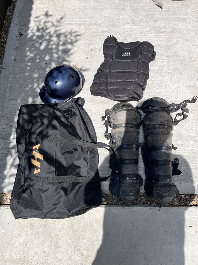 一般用軟式キャッチャー防具セット