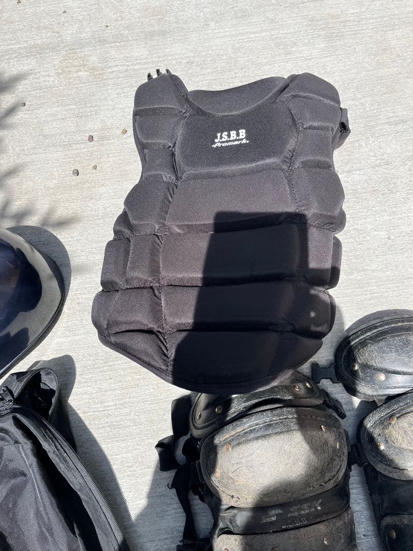 一般用軟式キャッチャー防具セット