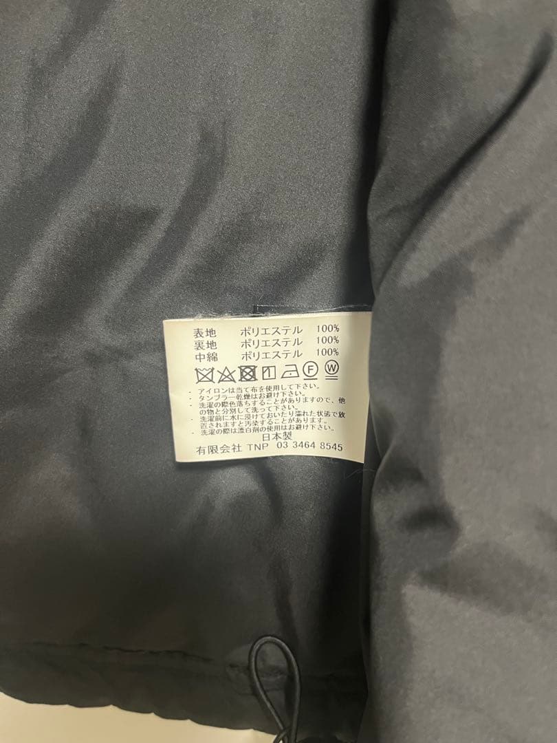 nonnative キルティングベスト サイズ2 黒 美品