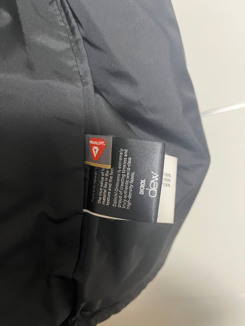 nonnative キルティングベスト サイズ2 黒 美品