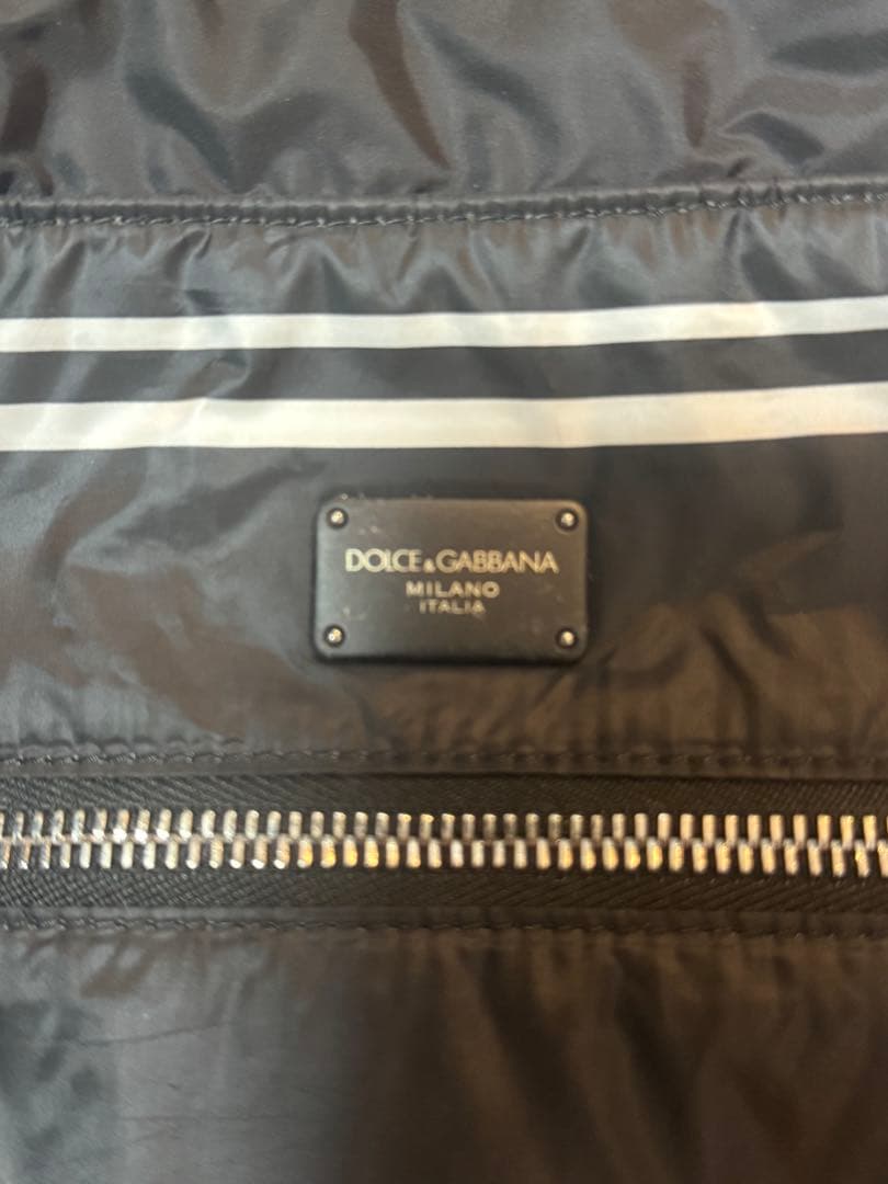 DOLCE & GABBANA ブラックバックパック