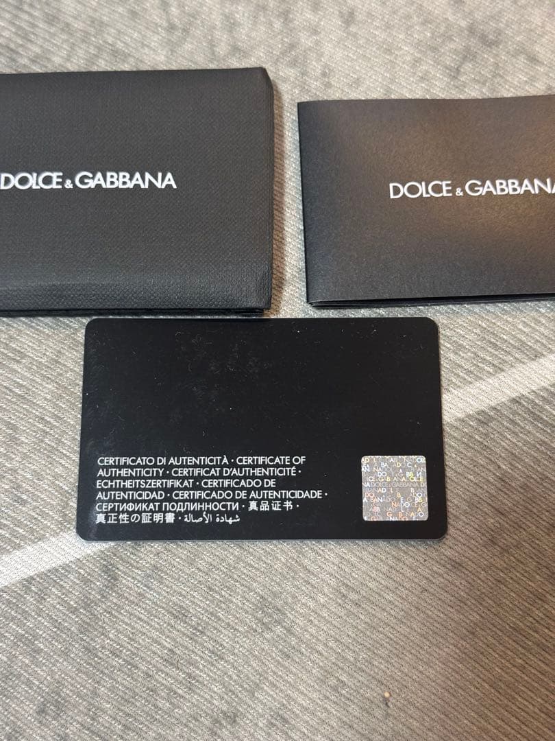 DOLCE & GABBANA ブラックバックパック