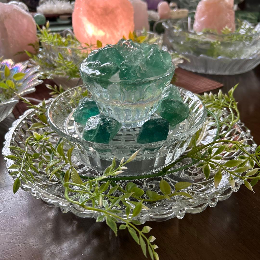 ✨破格✨絶品‼️フローライト⭐︎噴水⭐︎天然石⭐︎ファウンテン⭐︎風水⭐︎癒し⭐︎水流⭐︎秘蔵品