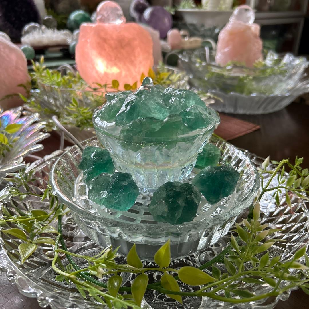 ✨破格✨絶品‼️フローライト⭐︎噴水⭐︎天然石⭐︎ファウンテン⭐︎風水⭐︎癒し⭐︎水流⭐︎秘蔵品