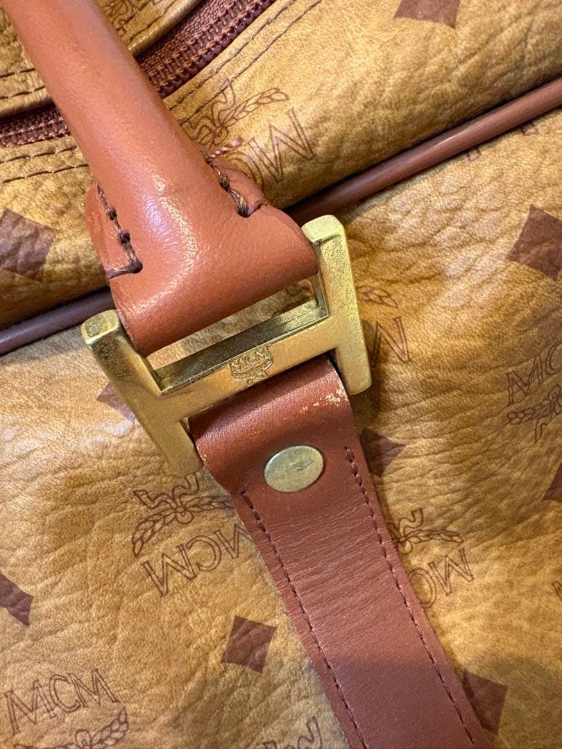 MCM ボストンバッグ 大容量　ヴィンテージ（ギャランティカードあり）