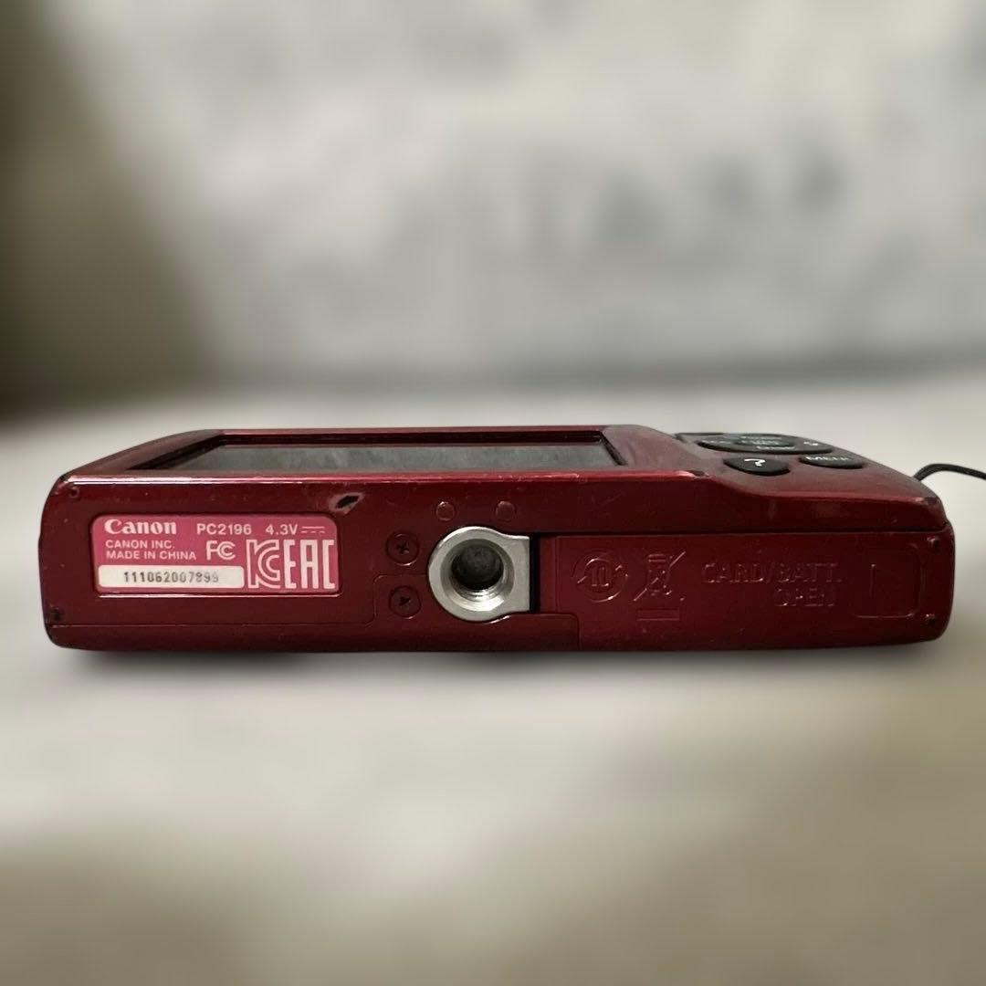 【訳あり動作品】Canon IXY PC2196 レッド