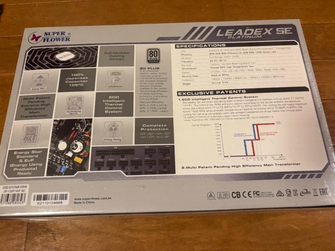 【新品】SuperFlower LEADEX PLATINUM SE1200W