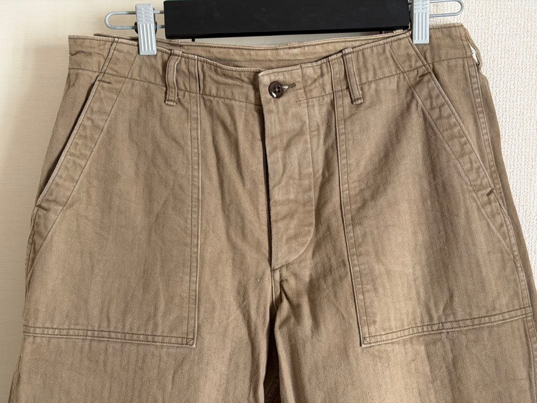 WAREHOUSE Lot 1086 ヘリンボーン　ミリタリーパンツ