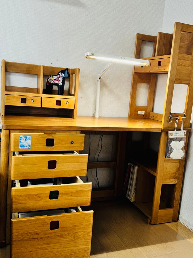 値下げしました！　コイズミ学習机/勉強机　幅100cm 組み換え自由