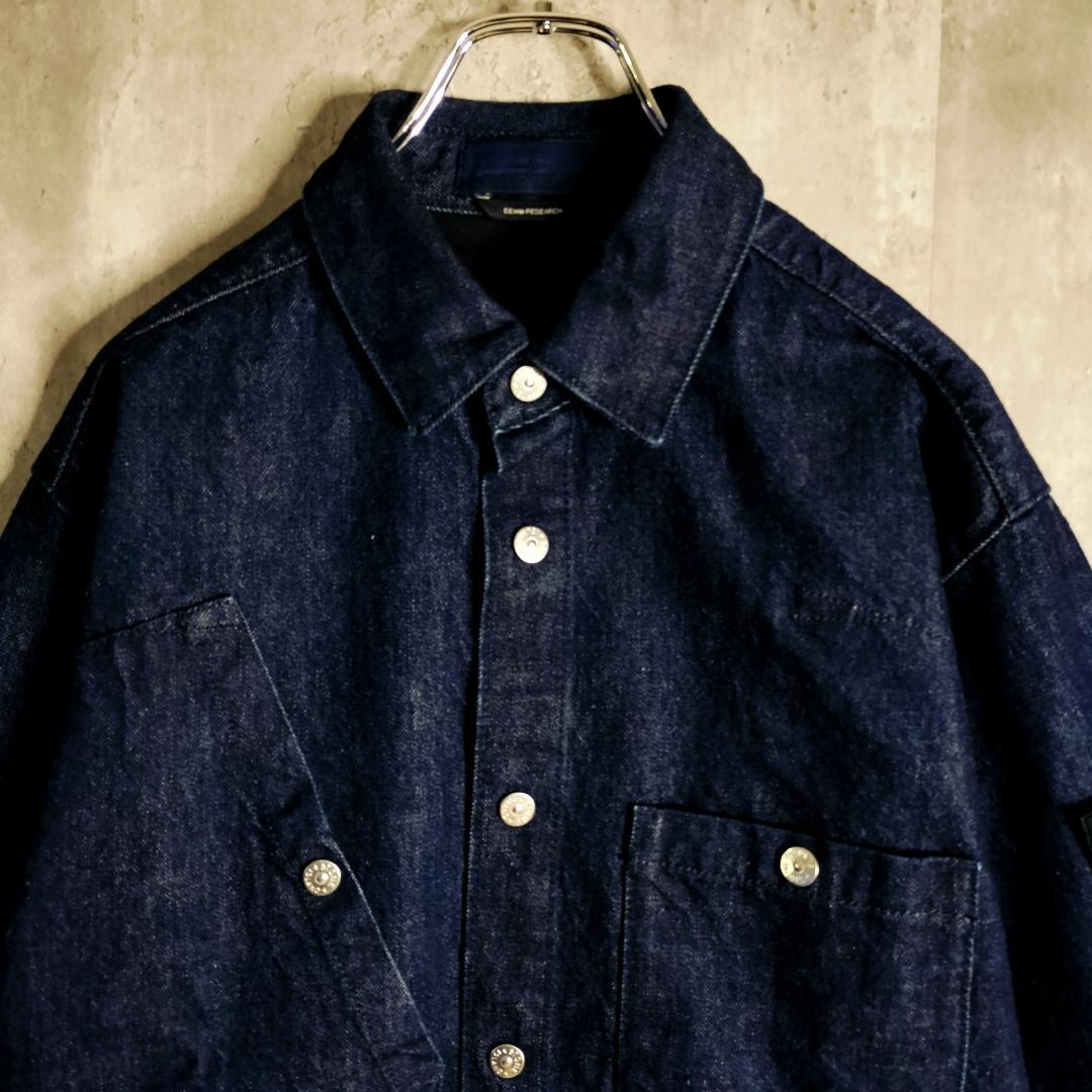 ストーンアイランド 25AW シャツジャケット Denim Research S