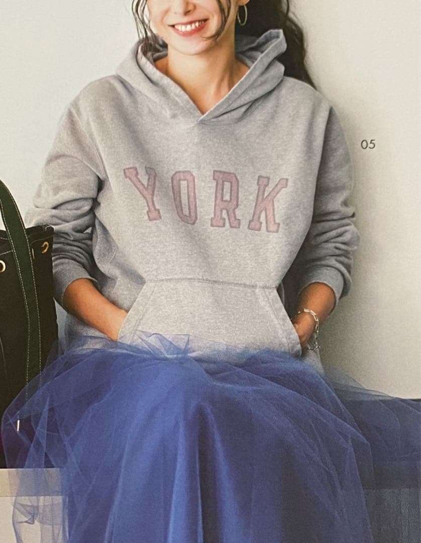 新品 REMI RELIEF レミレリーフ ヴィンテージ加工 洗える裏毛パーカー