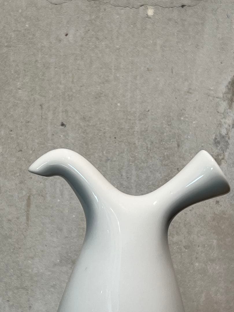 柳宗理 白磁醤油差し・60年代 ジャパニーズモダンヴィンテージ /用の美 民藝