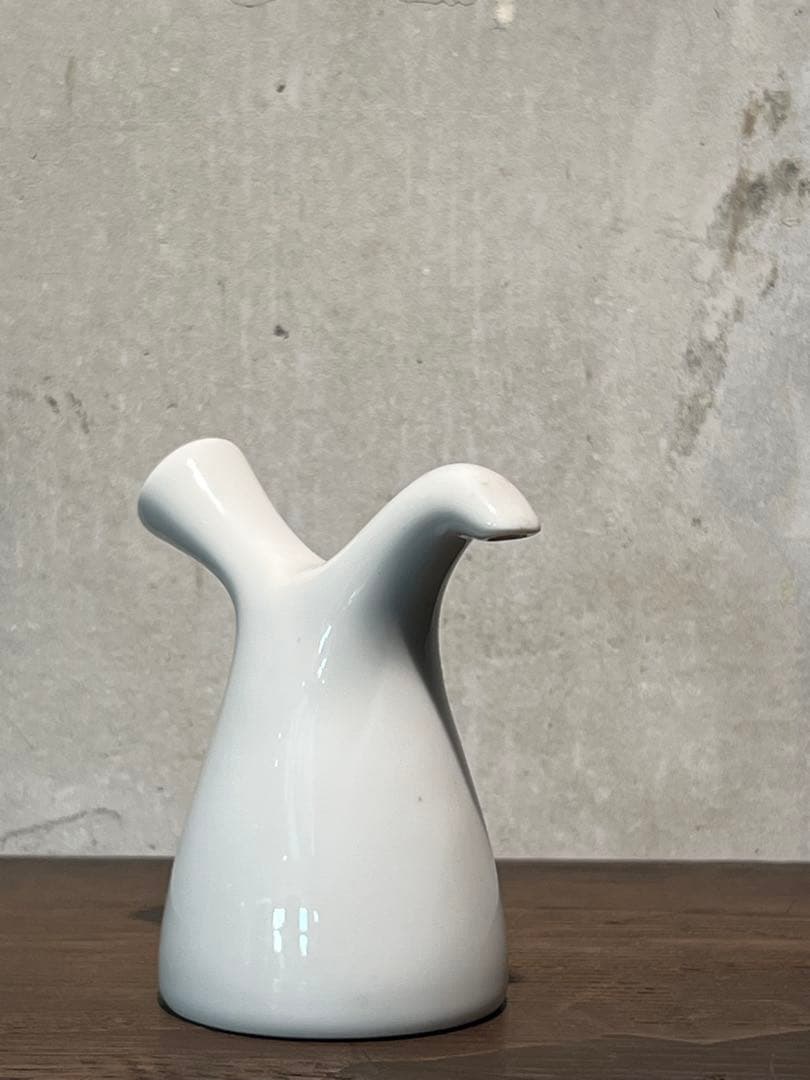 柳宗理 白磁醤油差し・60年代 ジャパニーズモダンヴィンテージ /用の美 民藝