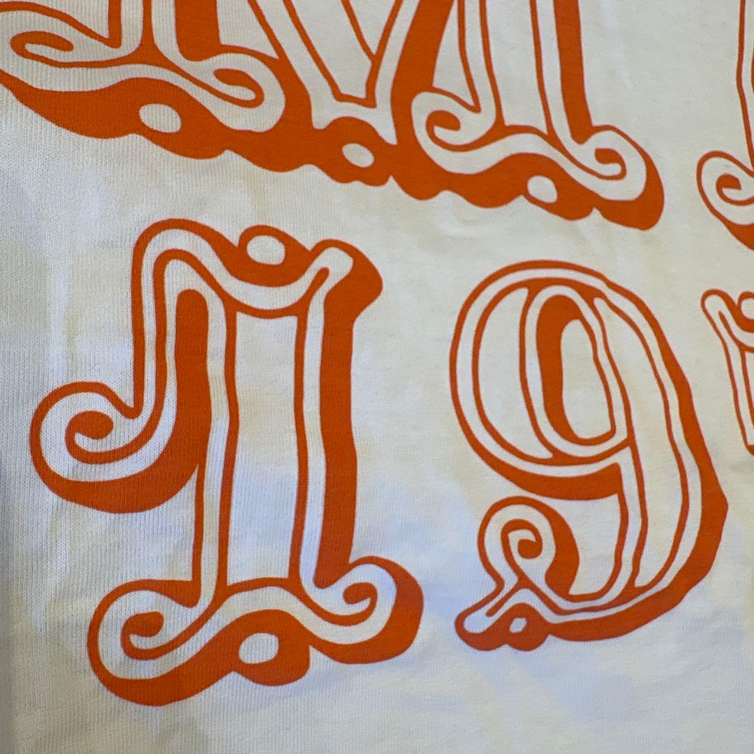 Maxmara オレンジ色ロゴTシャツ　サイズS