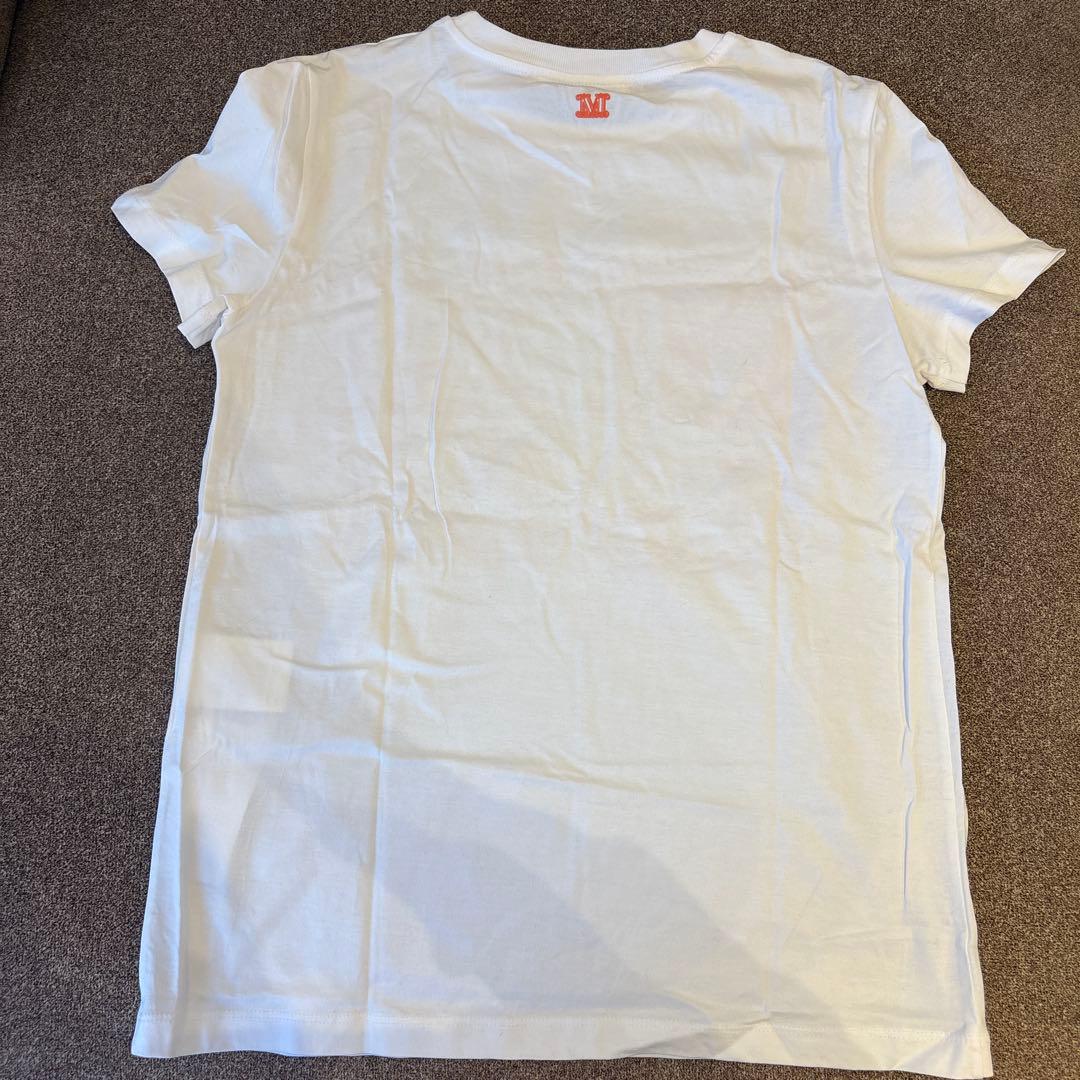 Maxmara オレンジ色ロゴTシャツ　サイズS