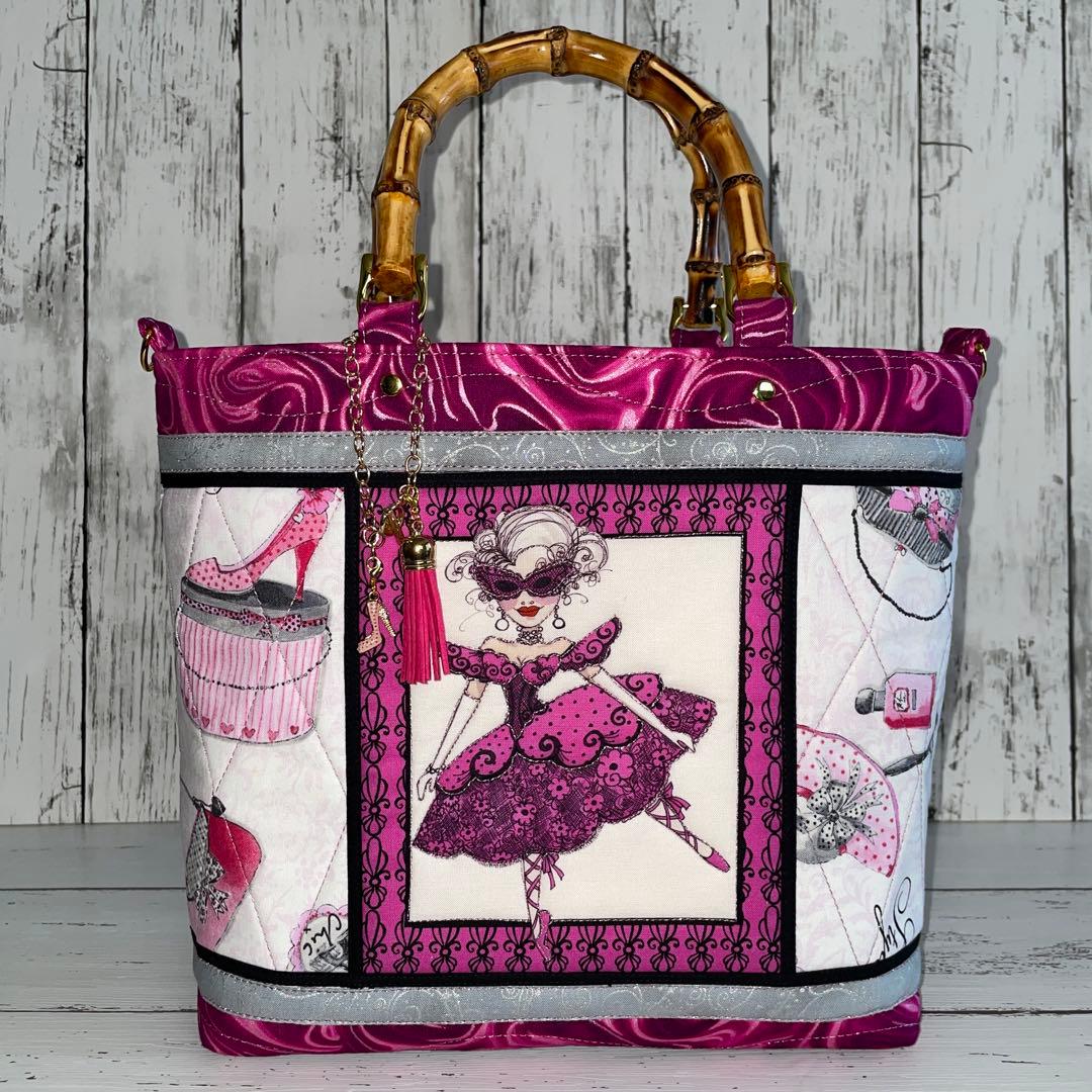 ♡ケメコ♡ロラライハリスNo.38.39バンブーバック小、ラウンド巾着