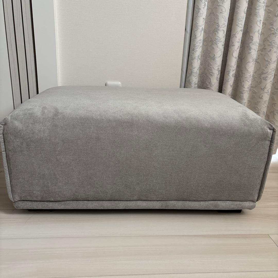 5/31まで出品(送料込)②Francfranc メーネ オットマン