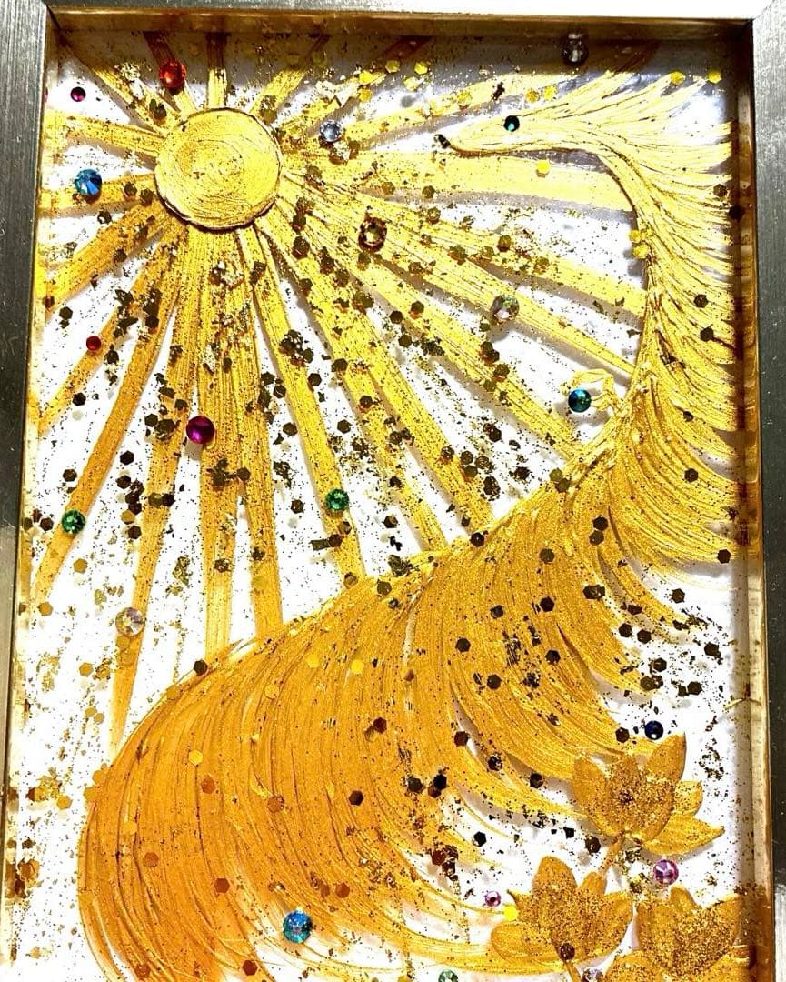 開運絵画　守護の方達からのメッセージ　龍樹　金の成る木　スーパームーン　白龍