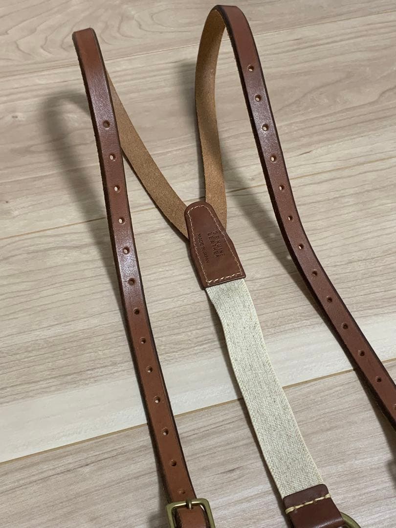 LEVI'S リーバイス レザー サスペンダー