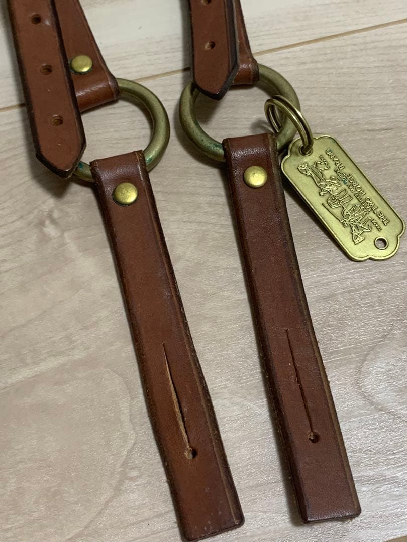 LEVI'S リーバイス レザー サスペンダー