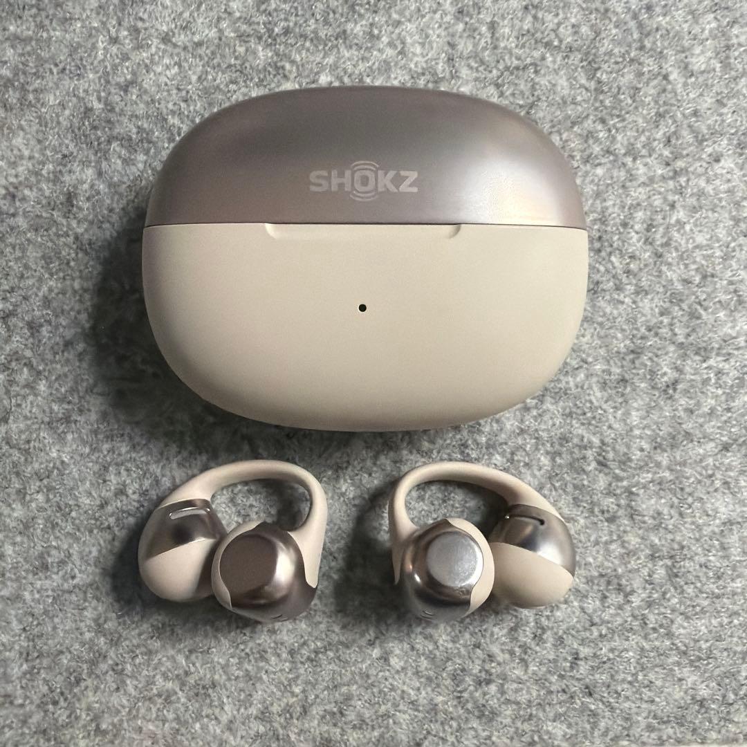 SHOKZ OPEN DOT ONE ワイヤレスイヤホン グレー