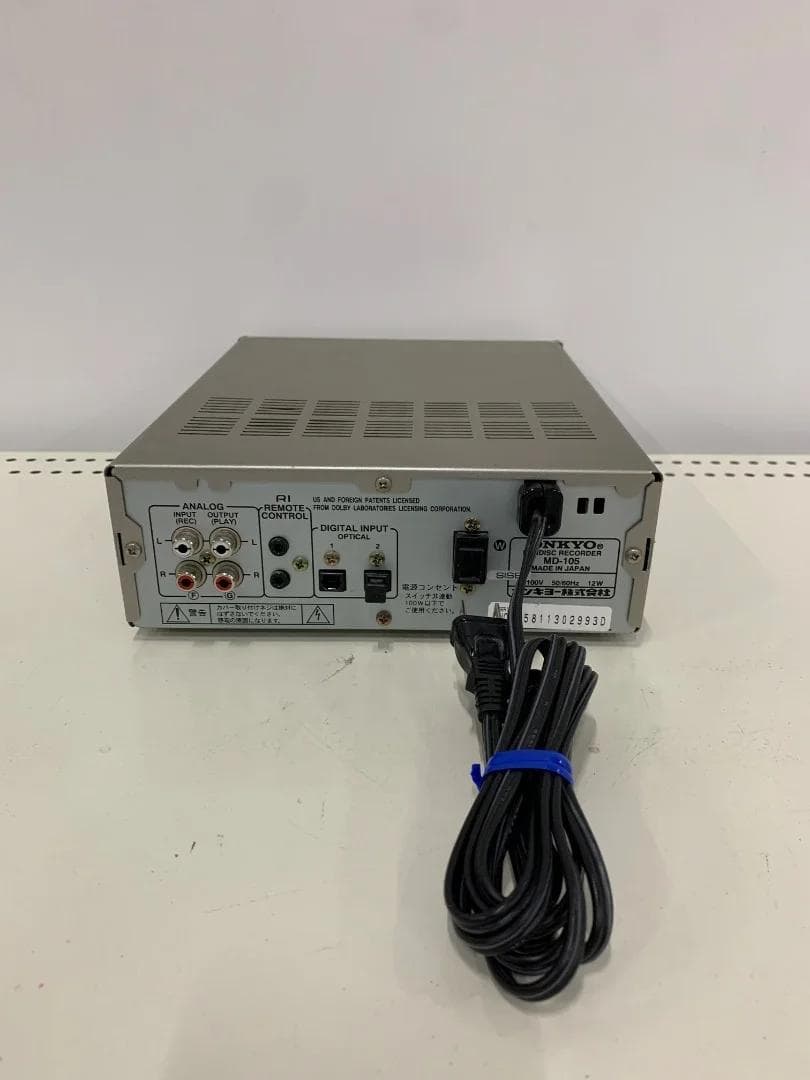 ONKYO MD-105X MDレコーダー 【動作品】「5945」