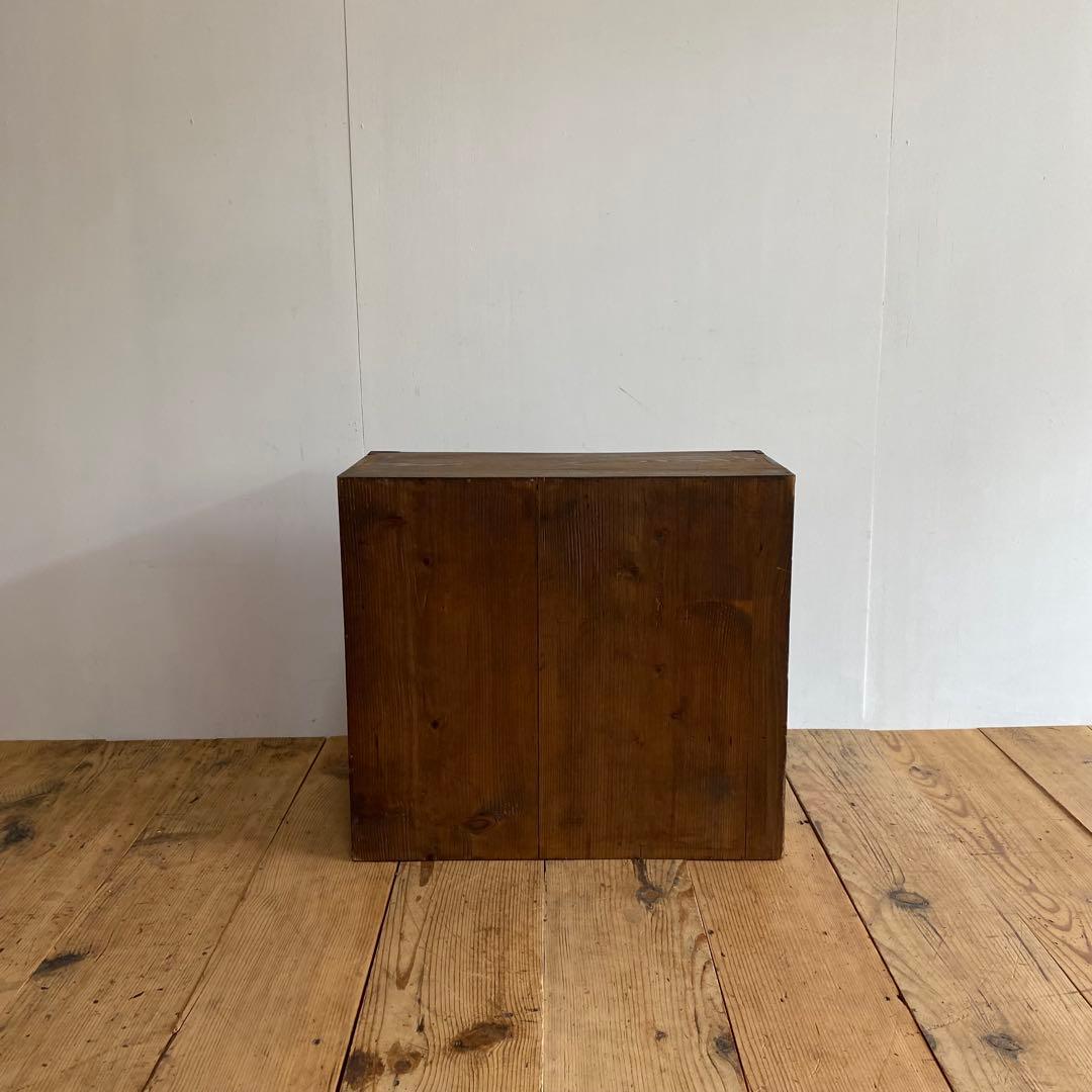 アンティーク 茶箪笥 小箪笥 チェスト 無垢材 z981