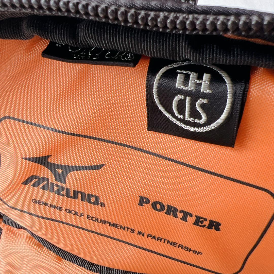 極美品✨PORTER ポーター　ミズノ　ゴルフポーチ　ブラック　希少　コラボ