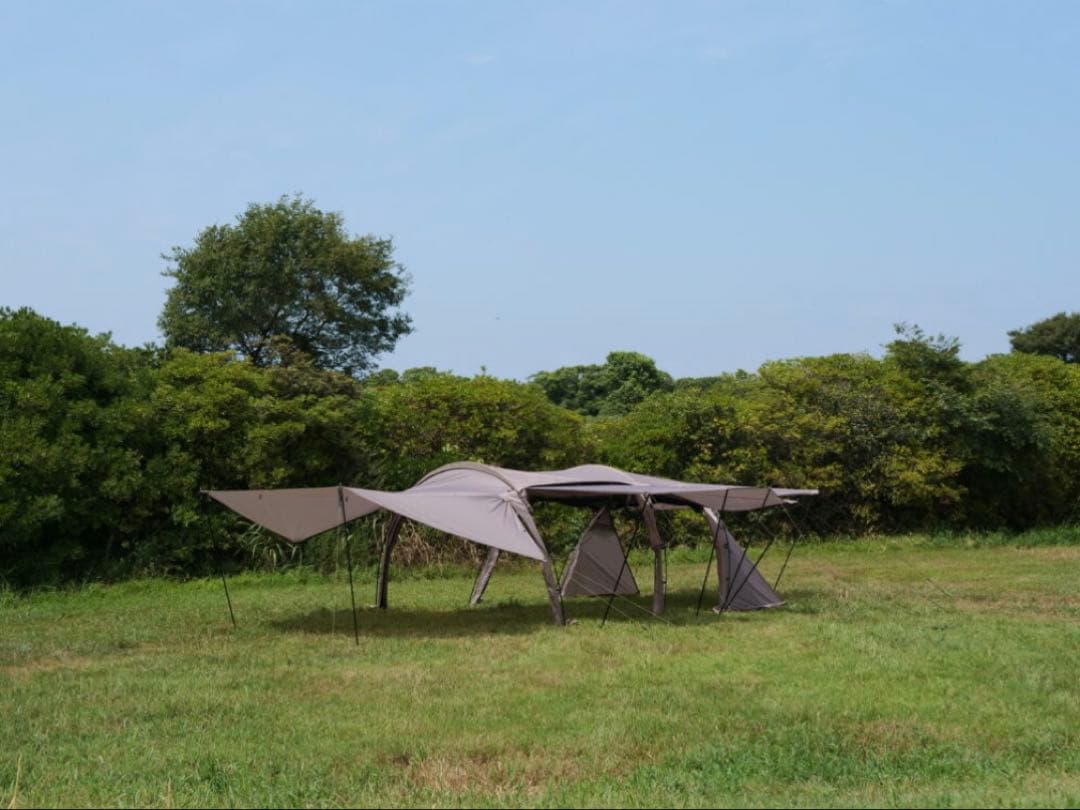 【最終価格】ラーテルワークス　ガーネル　2ルームテント　メッシュ窓スカート付き