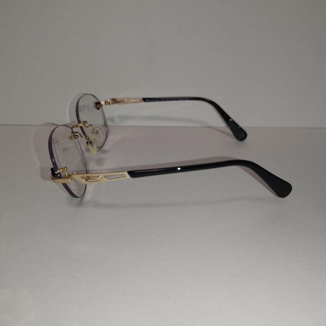 アイブレラ　クリアエバーS　ゴールドブラック　EB-41S　リムレスモデル