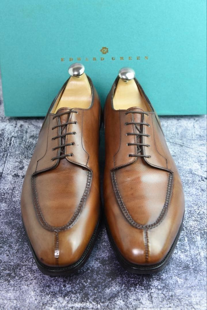 エドワードグリーン　ドーバー　 9.5E　606ラスト　箱・シュークロス・冊子付