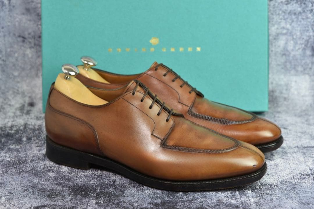 エドワードグリーン　ドーバー　 9.5E　606ラスト　箱・シュークロス・冊子付