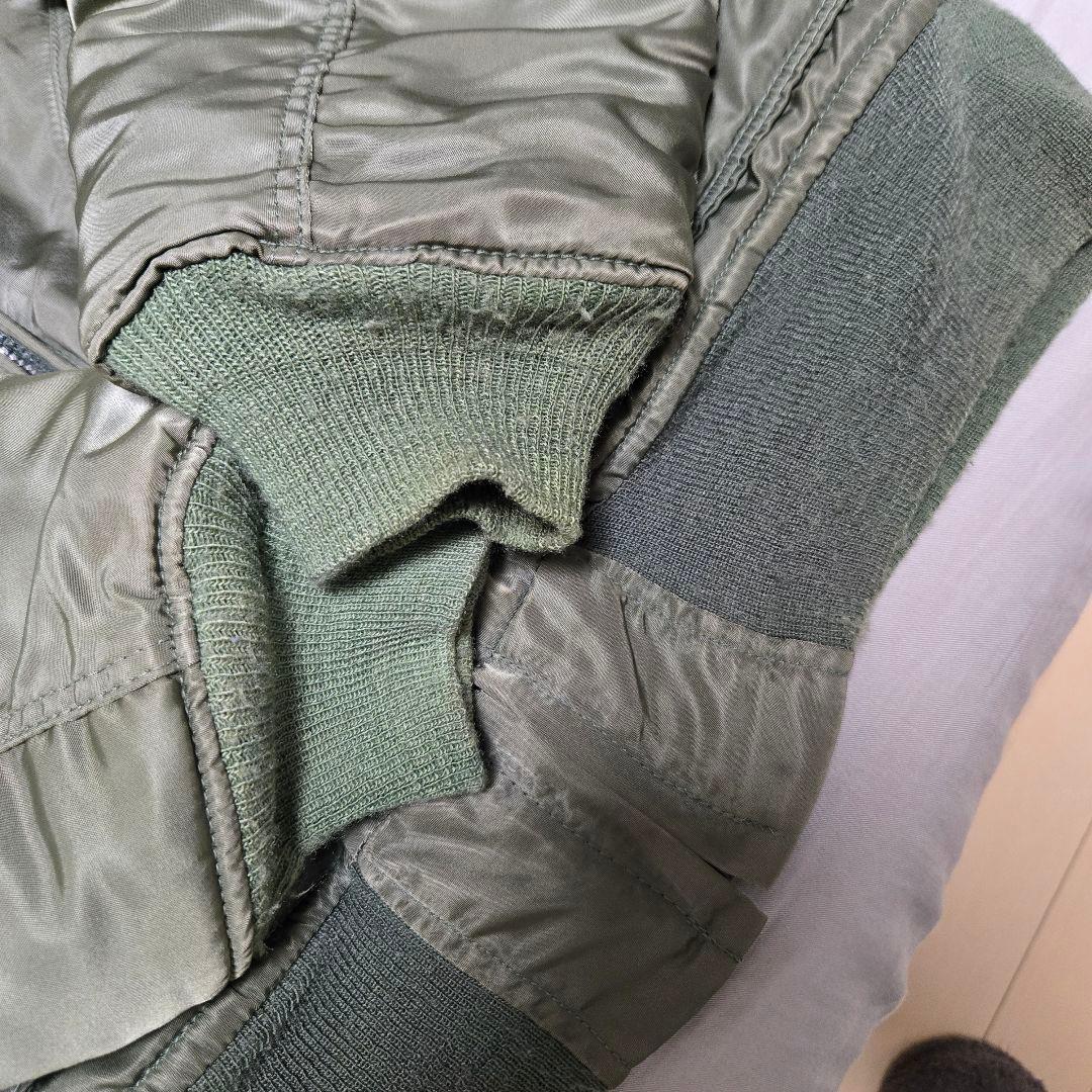 ALPHA CWU-45P ミリタリージャケット M グレー